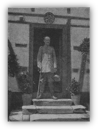 Regiments-Kommandeur Generalmajor Trützschler von Falkenstein