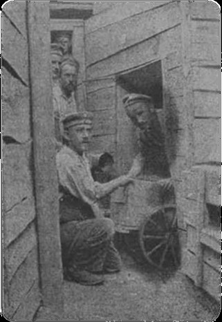 Stollenbau im Vorwerk Sautter