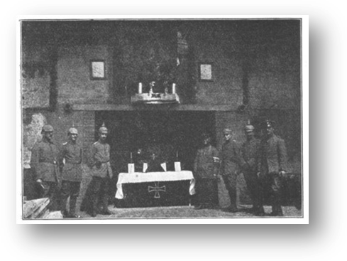 Hl. Messe im Kuhstall